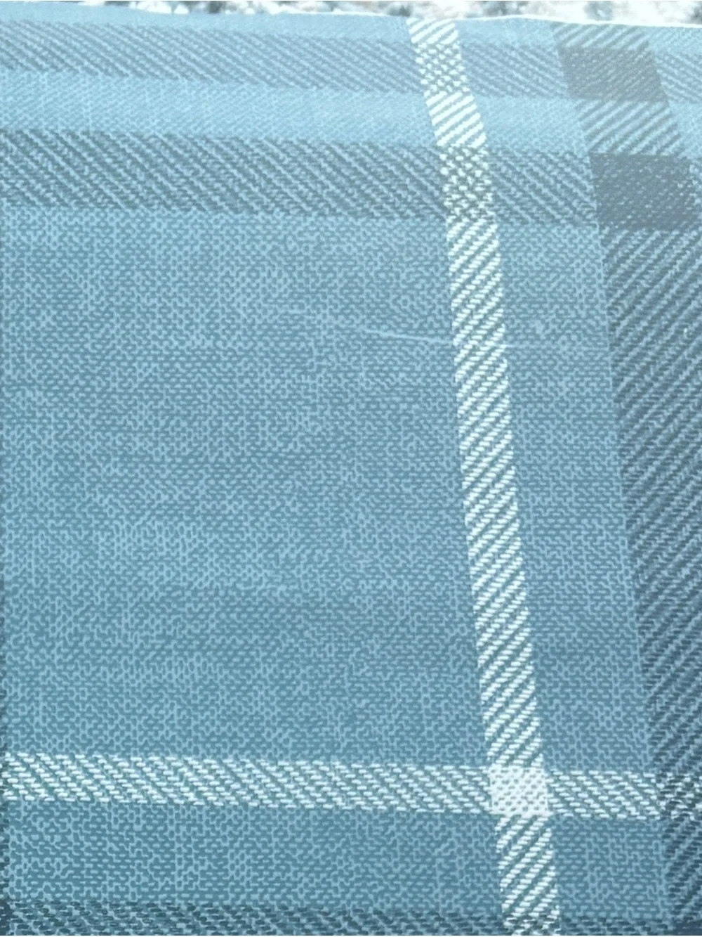 Gracie Oaks Linen & Ebony Plaid Peel-and-Stick Wallpaper